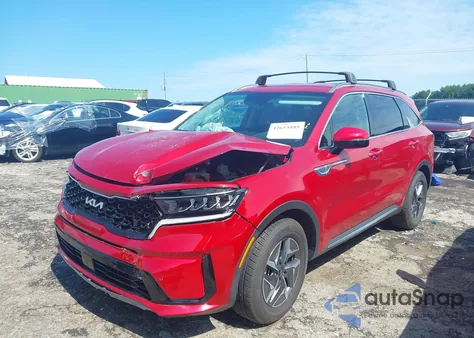 2022 Kia Sorento Hybrid Ex из США, поврежденный, VIN KNDRH4LG2N5066429